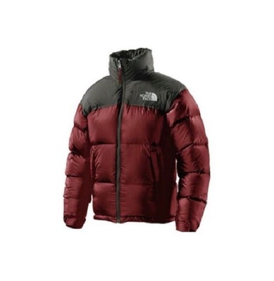 north face burgundy coat